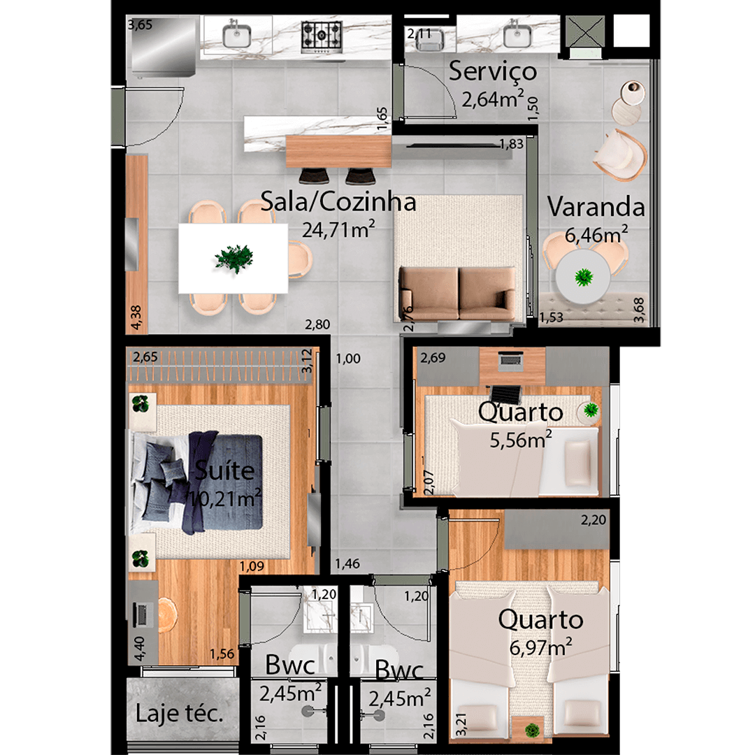 Imagem 28 do empreendimento Atto Sette